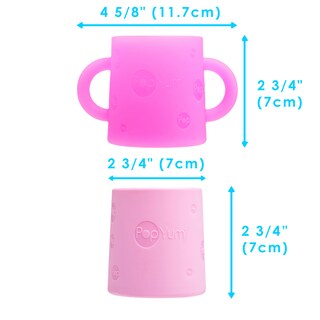 Foto 8 | Vasos Entrenadores de Silicón Popyum Sin BPA 5 Oz 2 Piezas