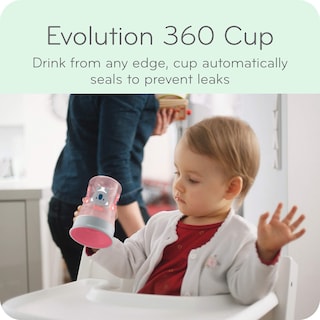 Foto 3 | Vaso Nuk Evolution 360 8 Onzas Paquete De 2 - Sin BPA, Apto Para Lavavajillas