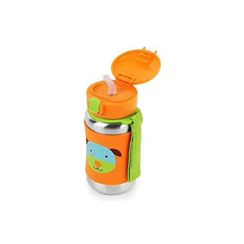 Foto 7 pulgar | Venta Internacional - Vaso Entrenador Zoo Dog Acero Inoxidable con Popote