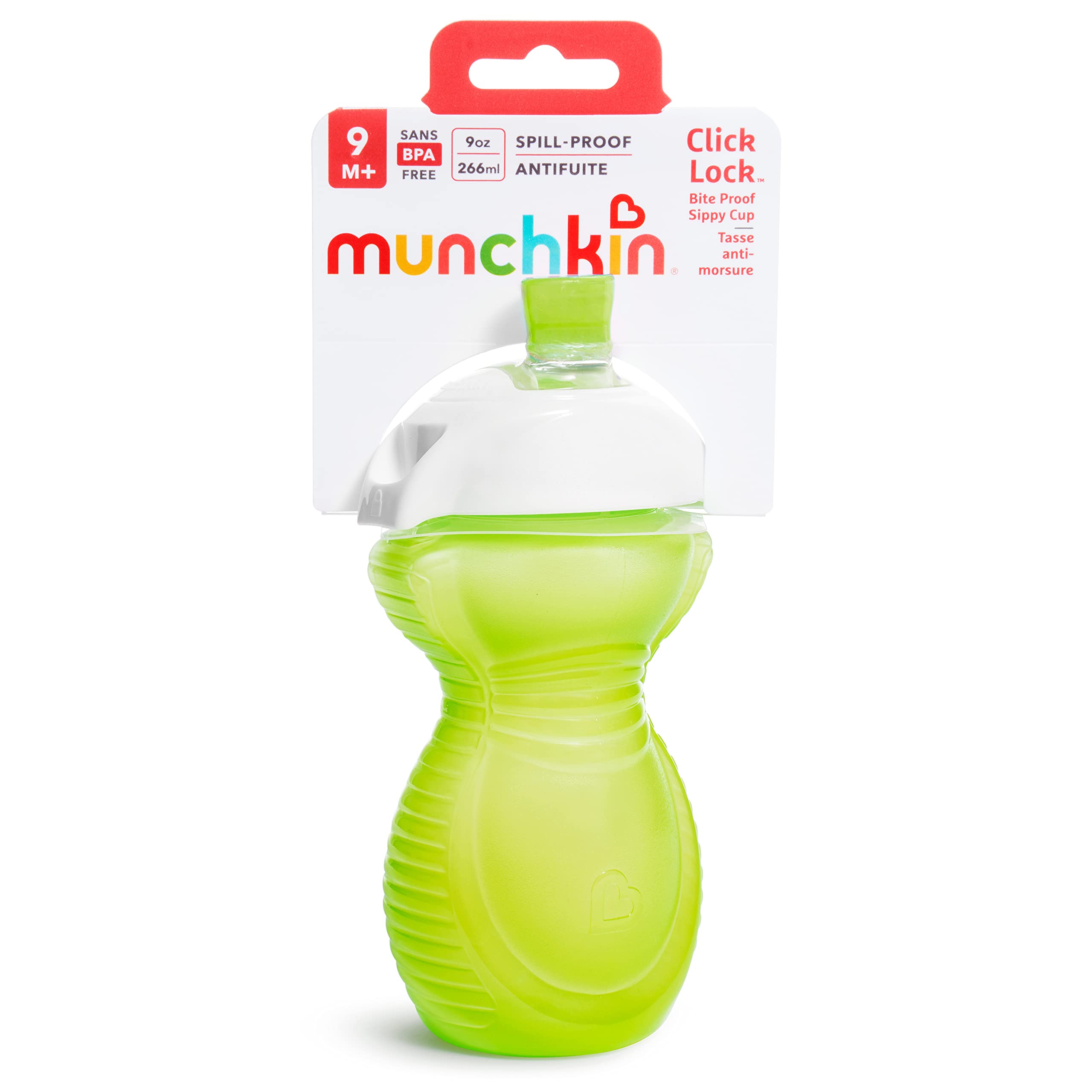 Foto 4 pulgar | Venta Internacional - Vaso Munchkin Click Lock a Prueba de Mordidas 9 Onzas Verde