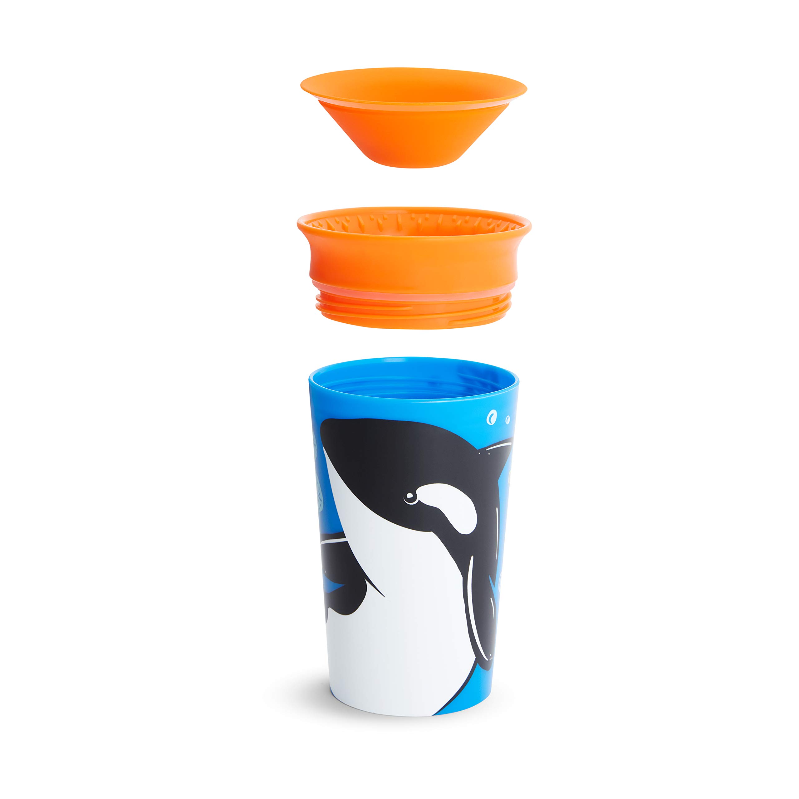 Foto 6 pulgar | Venta Internacional - Vaso para Sorber Munchkin Miracle Orca 360 Wildlove 270 ml