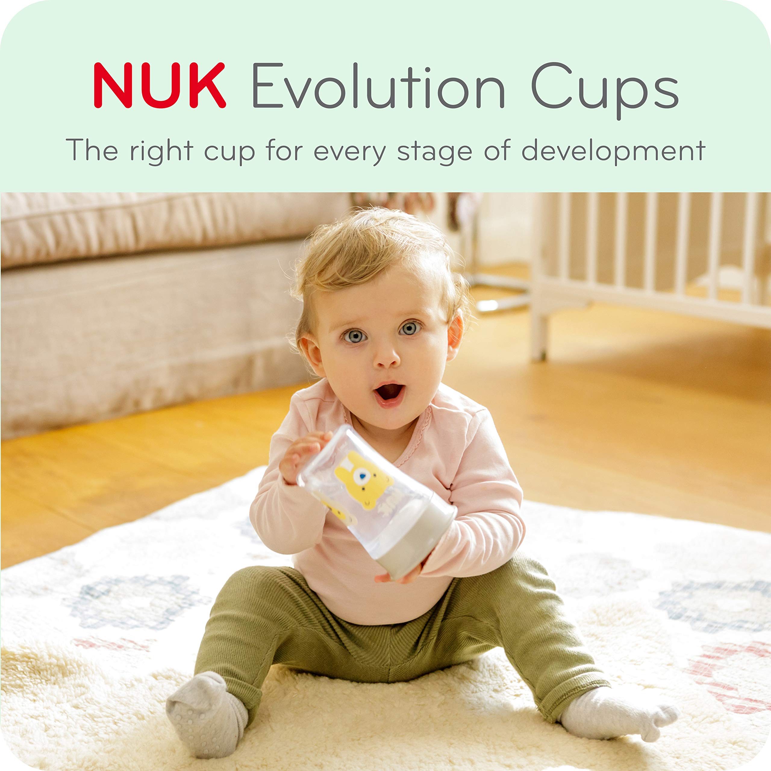 Foto 3 pulgar | Vaso Nuk Evolution Soft Spout para Estudiantes - Pack de 2 unidades