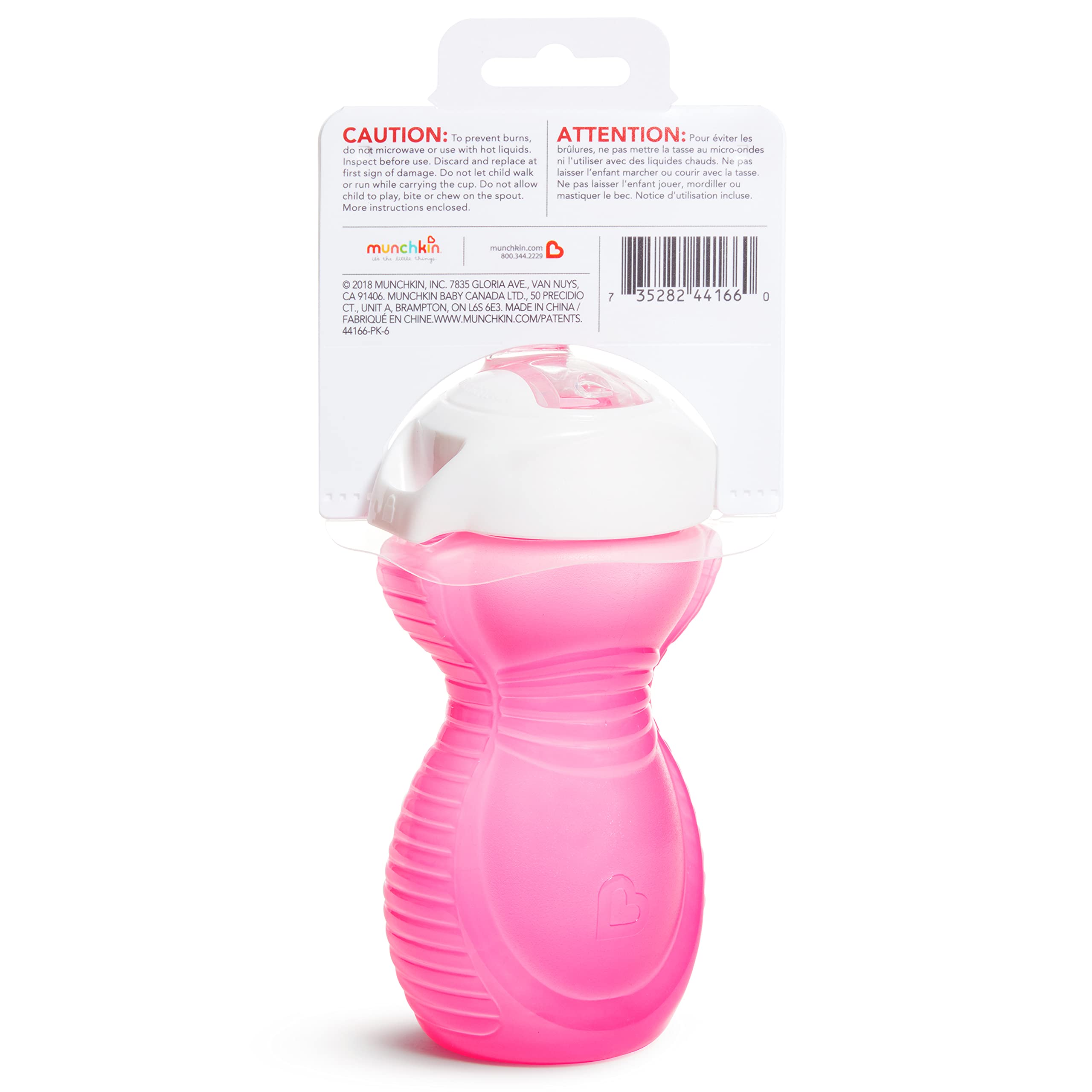 Foto 6 pulgar | Venta Internacional-Vaso Munchkin Rosa para Bebé