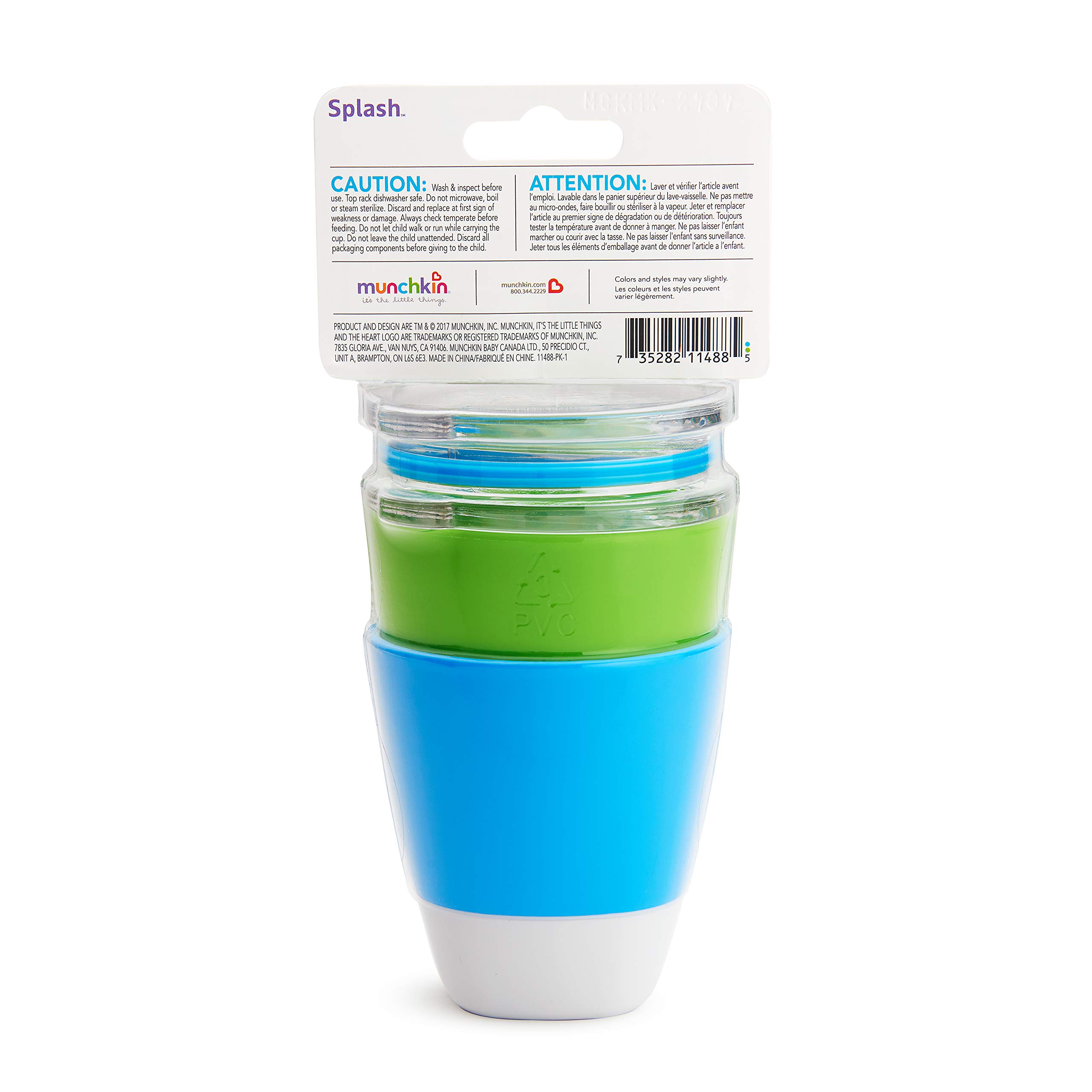 Foto 4 pulgar | Venta Internacional - Taza Munchkin Splash con Tapas de Entrenamiento 207 ml