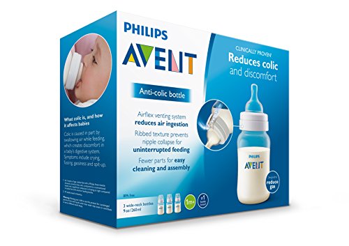 Foto 4 | Venta Internacional - Biberón Philips Avent Anticolic Clear 270 ml 3 Piezas