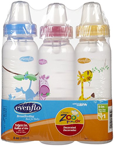 Foto 3 | Venta Internacional-Biberón Evenflo 240 Ml 3 Piezas