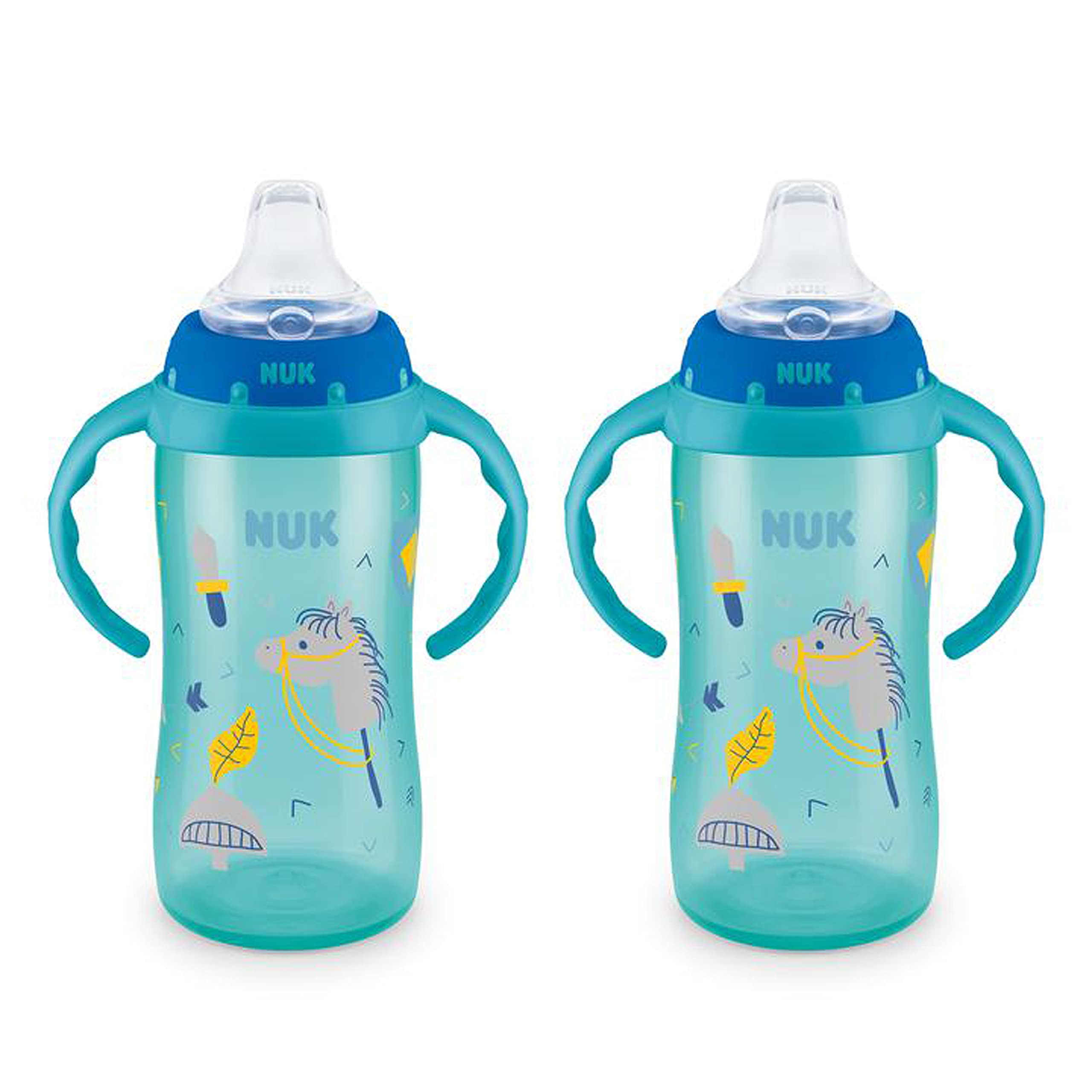 Foto 2 pulgar | Venta Internacional - Vaso Entrenador para Bebé Nuk 10 Oz 2 Piezas +8 Meses