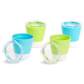 Foto 1 | Venta Internacional - Vasos Munchkin Splash Open Para Niños Pequeños, 7 Onzas, Paquete De 4, Azul/verde
