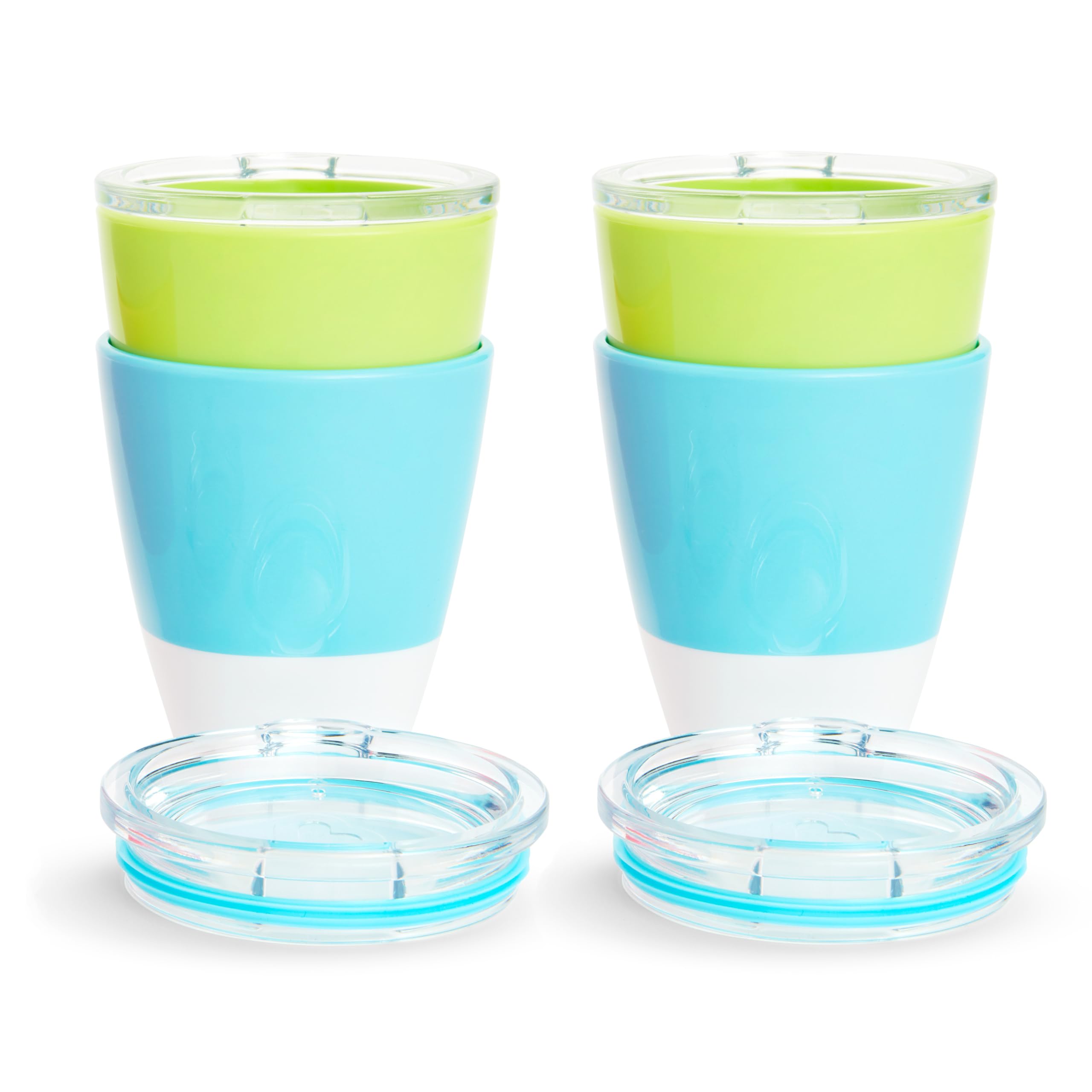 Foto 3 | Venta Internacional - Vasos Munchkin Splash Open Para Niños Pequeños, 7 Onzas, Paquete De 4, Azul/verde