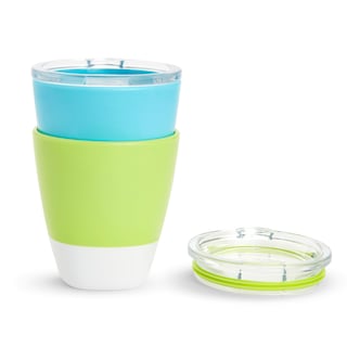 Foto 5 | Venta Internacional - Vasos Munchkin Splash Open Para Niños Pequeños, 7 Onzas, Paquete De 4, Azul/verde