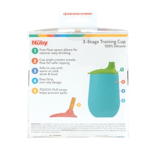 Foto 5 | Venta Internacional - Juego De Copas De Entrenamiento Nuby First, Vaso De Silicona De 118 Ml Para Más De 6 Meses