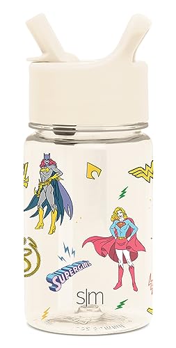 Venta Internacional - Botella De Agua Simple Modern Kids Dc Comics De Plástico Sin Bpa