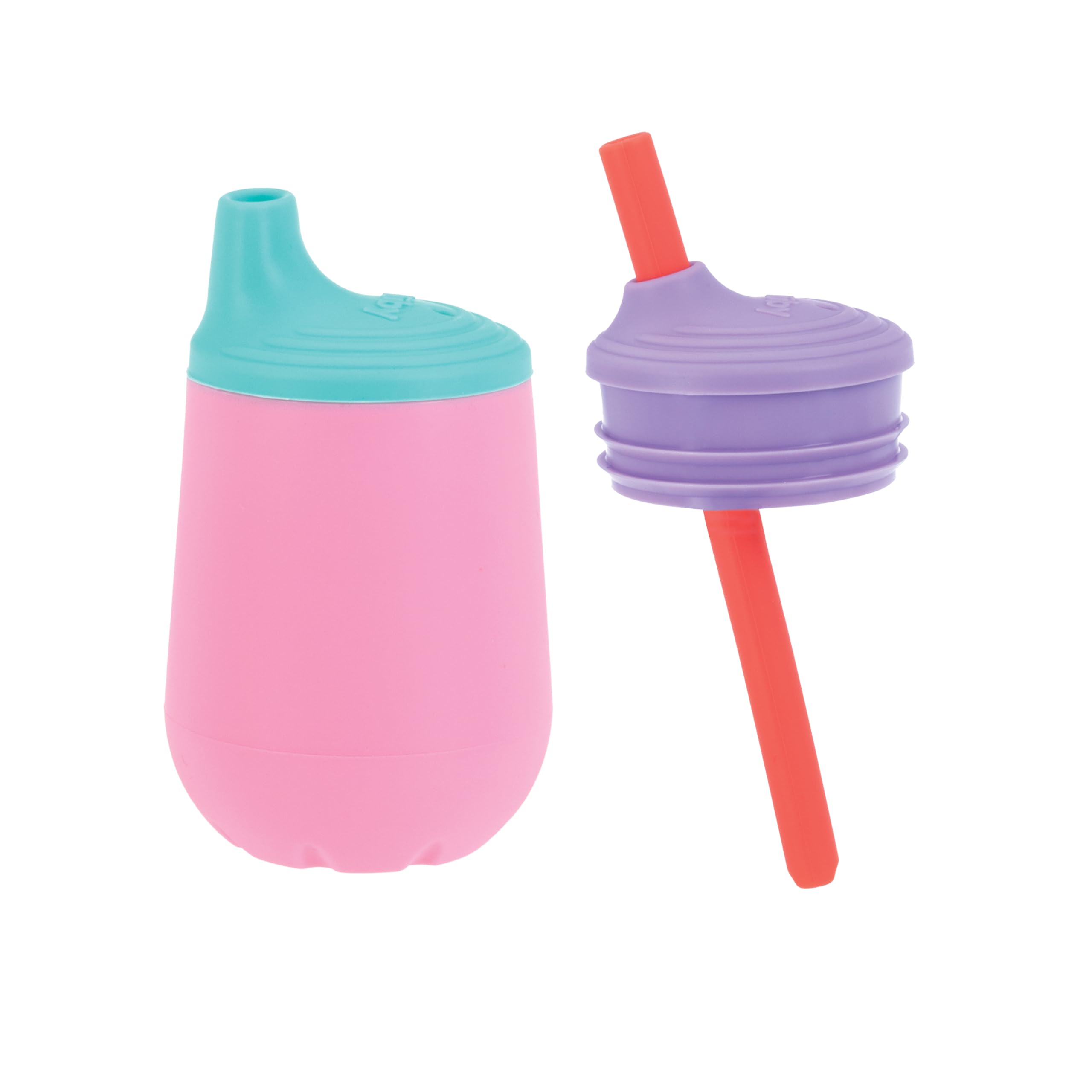 Foto 2 pulgar | Venta Internacional - Set De Vasos De Entrenamiento Nuby First, De Silicona, 118 Ml, Para Niñas, Más De 6 M