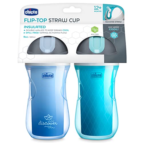 Foto 3 pulgar | Venta Internacional - Sippy Cup Chicco Con Aislamiento De Doble Pared, 270 Ml, Más De 12 Meses