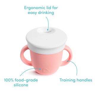 Foto 3 | Venta Internacional - Training Sippy Cup Munchkin C'est Silicone! Para Bebés, 6 Onzas