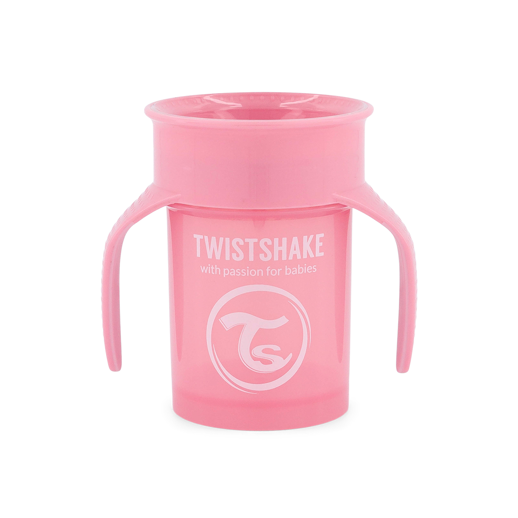 Foto 2 pulgar | Taza 360 Twistshake Bebé Aprendizaje Bebida 230ml Ergonómica Color Rosa