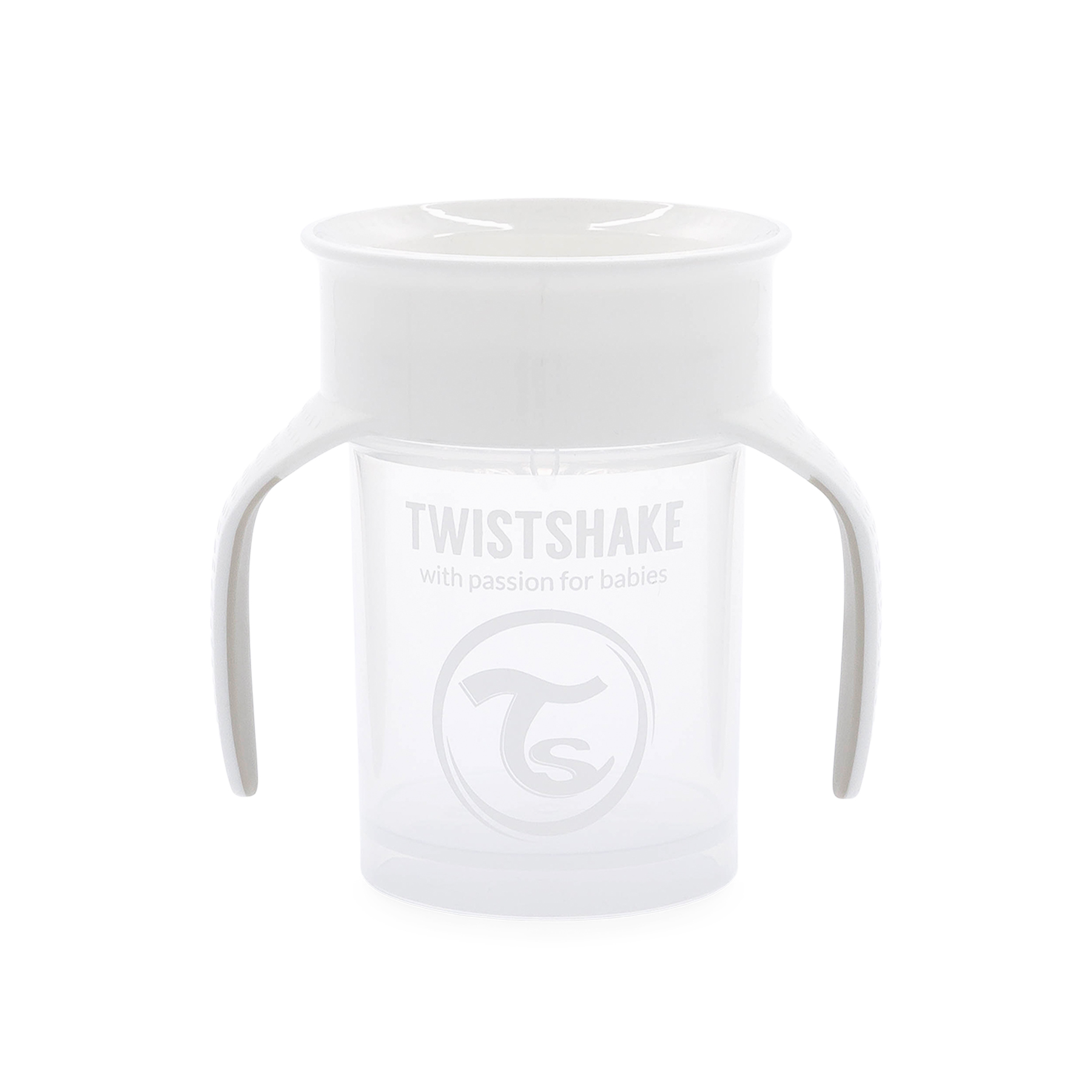 Foto 2 pulgar | Taza 360 Twistshake Bebé Aprendizaje Bebida 230ml Ergonómica Color Blanco