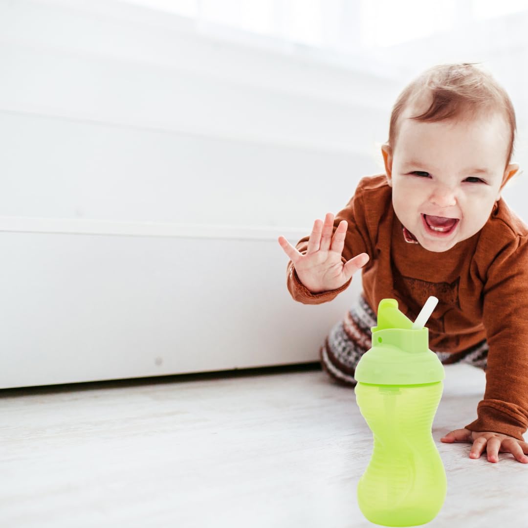 Foto 7 pulgar | Vaso  Munchkin Mighty Grip de Sippy Cups, 300 ml Coral/Verde