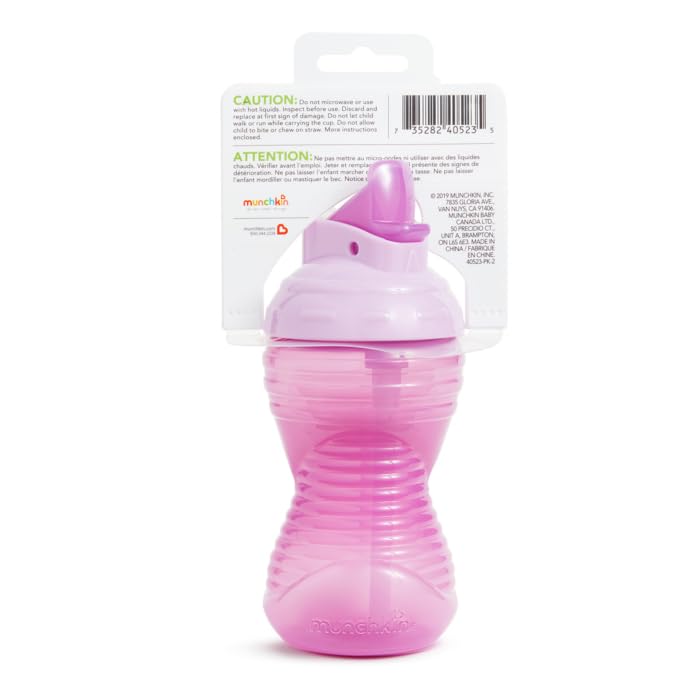 Foto 5 pulgar | Vaso Plegable Munchkin Mighty Grip De Sippy Cup 300 Ml Morado - Venta Internacional