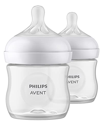 Foto 2 pulgar | Biberón Natural Philips Avent, Transparente, 4 Oz, Paquete De 2 - Venta Internacional.