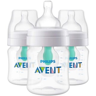 Foto 1 | Biberón Philips Avent Scf400/34 Anticólico, 125 Ml, Paquete De 3 Unidades, Transparente - Venta Internacional.