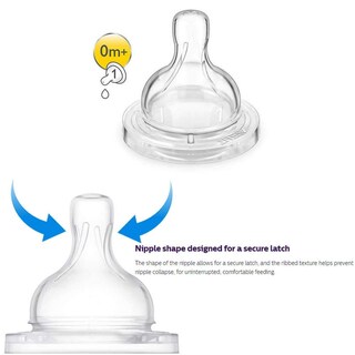 Foto 2 | Biberón Philips Avent Scf400/34 Anticólico, 125 Ml, Paquete De 3 Unidades, Transparente - Venta Internacional.