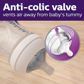 Foto 5 | Biberón Philips Avent Natural Clear 270 Ml - Venta Internacional.