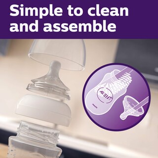 Foto 7 | Biberón Philips Avent Natural Clear 270 Ml - Venta Internacional.