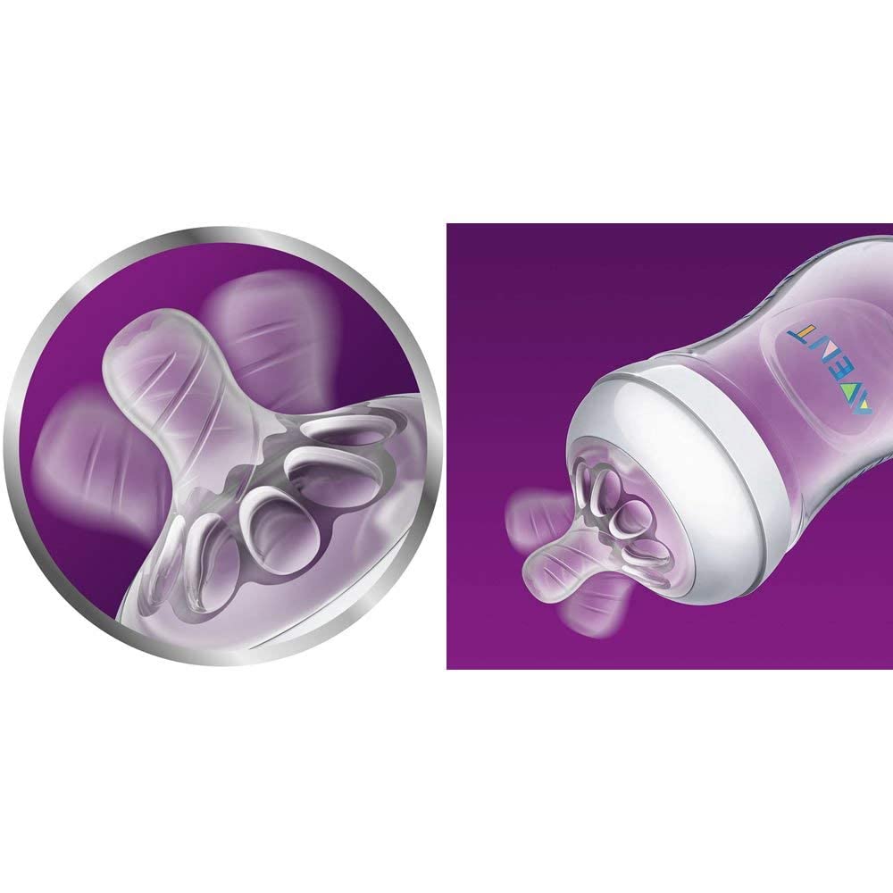 Foto 8 pulgar | Biberón Philips Avent Natural 260 Ml (paquete De 3), 1 M+ - Venta Internacional.