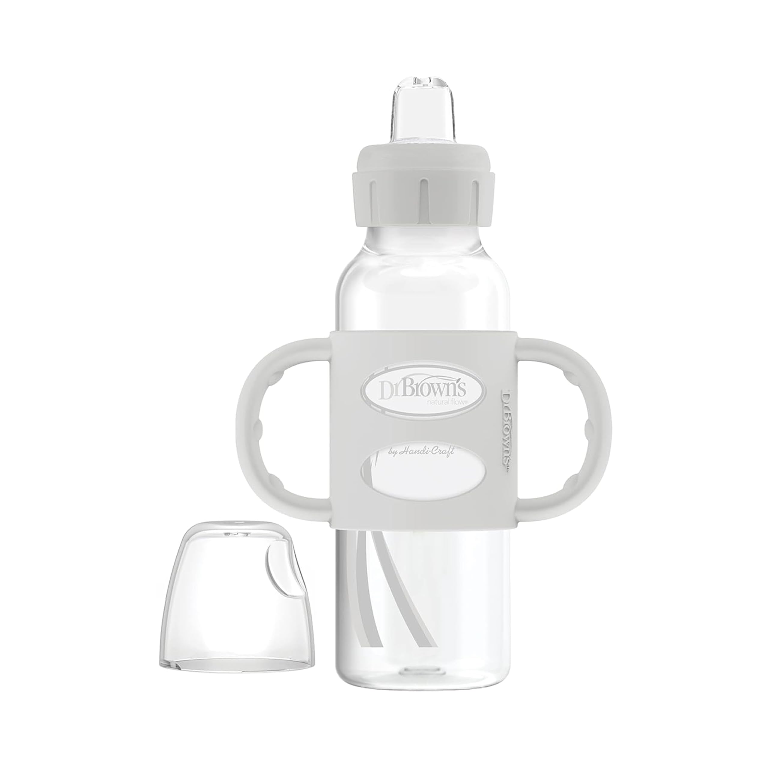 Botella Sippy Spout Dr. Brown's Milestones De 250 Ml Con Asas - Venta Internacional.
