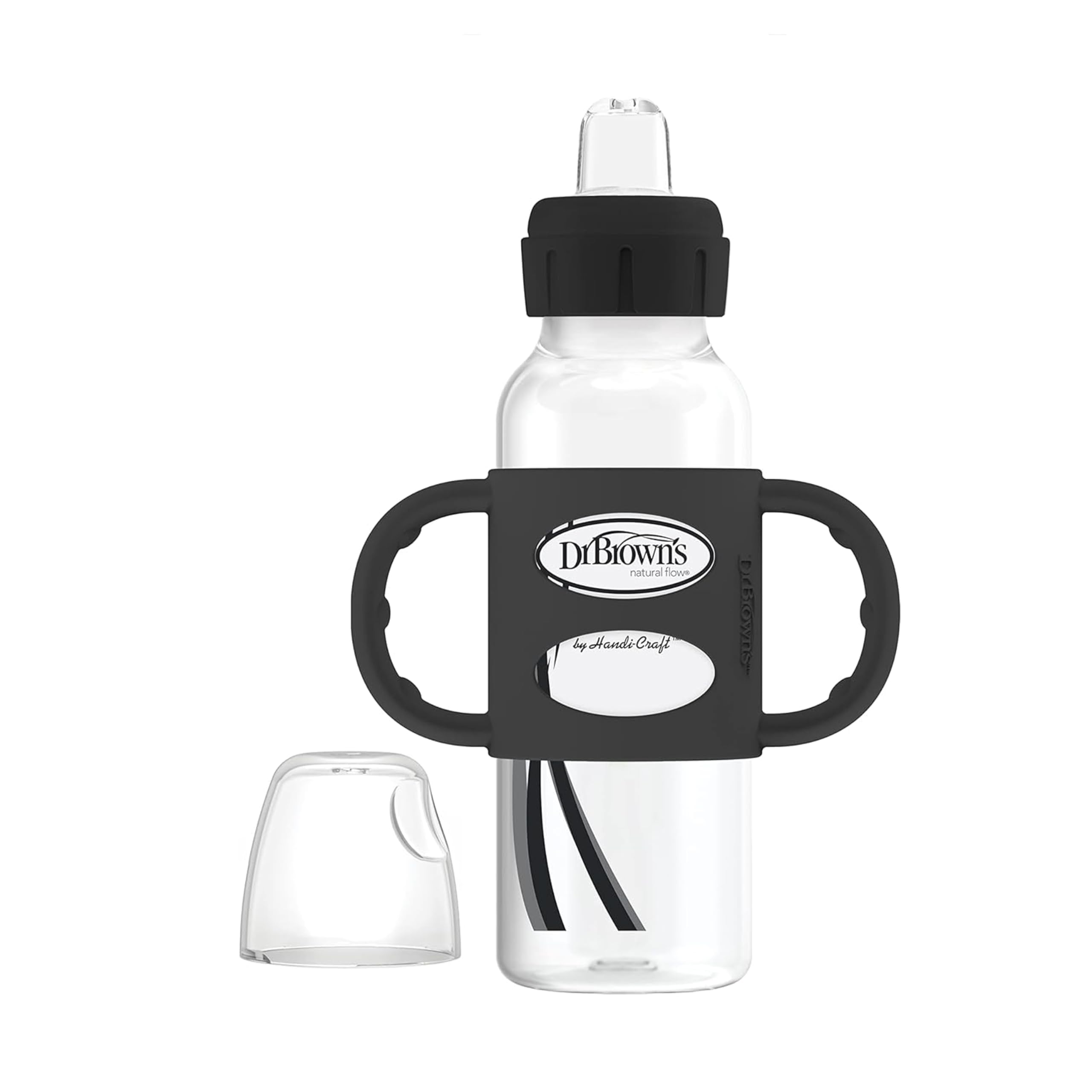 Botella Sippy Spout Dr. Brown's Milestones De 250 Ml Con Asas - Venta Internacional.