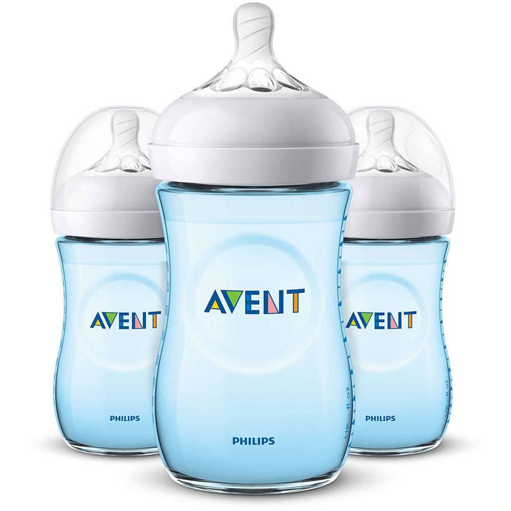 Foto 2 pulgar | Biberones Philips Avent Natural, 260 Ml, Paquete De 3, Edición Azul - Venta Internacional.