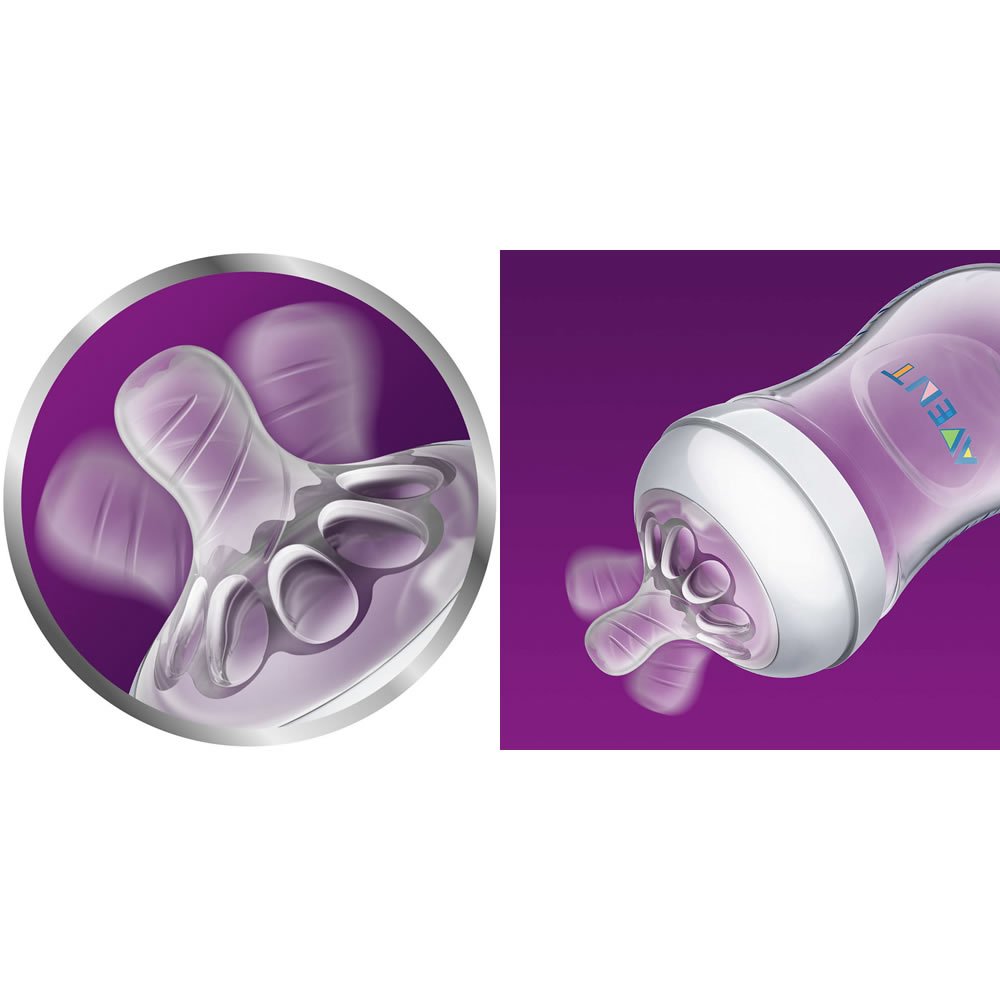 Foto 6 pulgar | Biberones Philips Avent Natural, 260 Ml, Paquete De 3, Edición Azul - Venta Internacional.