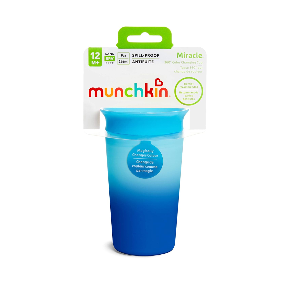 Foto 4 pulgar | Vaso Miracle 360 Cup Munchkin 9oz Mágico Azul