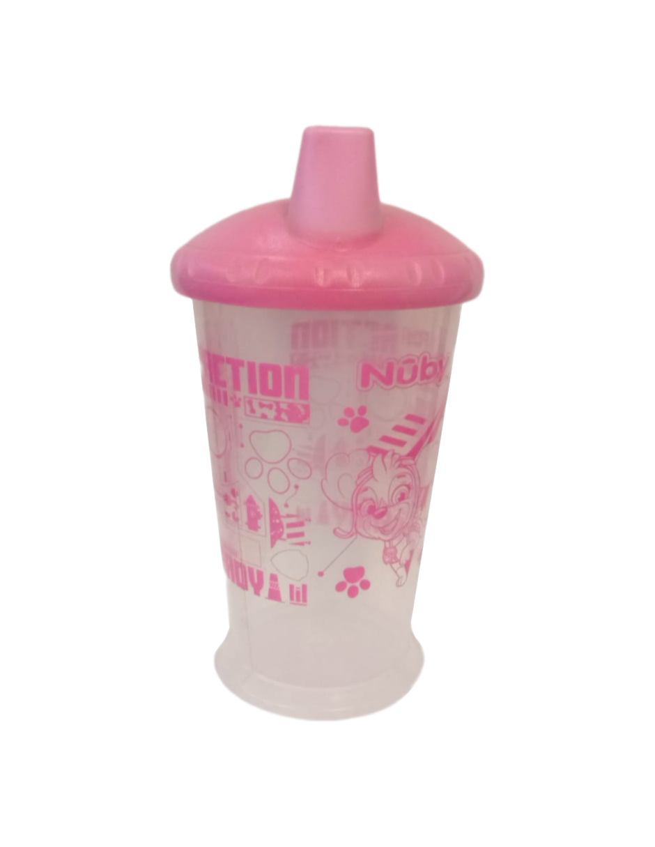 Foto 2 pulgar | Vaso Flujo Libre Paw Patrol 10oz Rosa Transparente