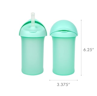 Foto 5 | Pajita Aislante De Silicona Sippy Cup Boon Swig, 270 Ml, Color Menta - Venta Internacional.