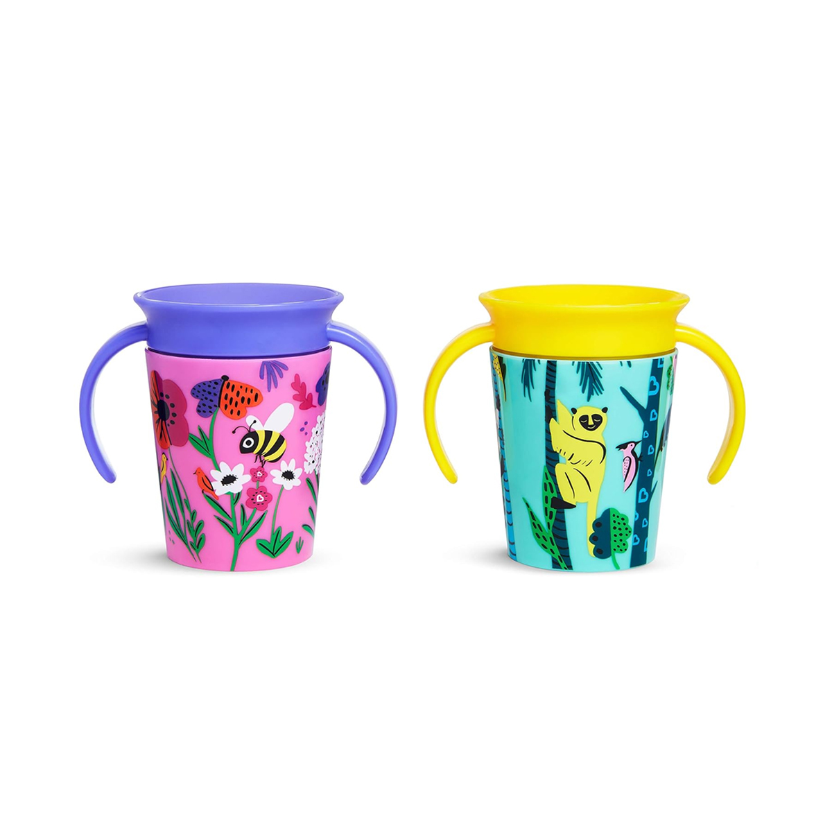 Foto 1 | Vaso Miracle 360 Cup Munchkin 6oz Wild Lila Amarillo