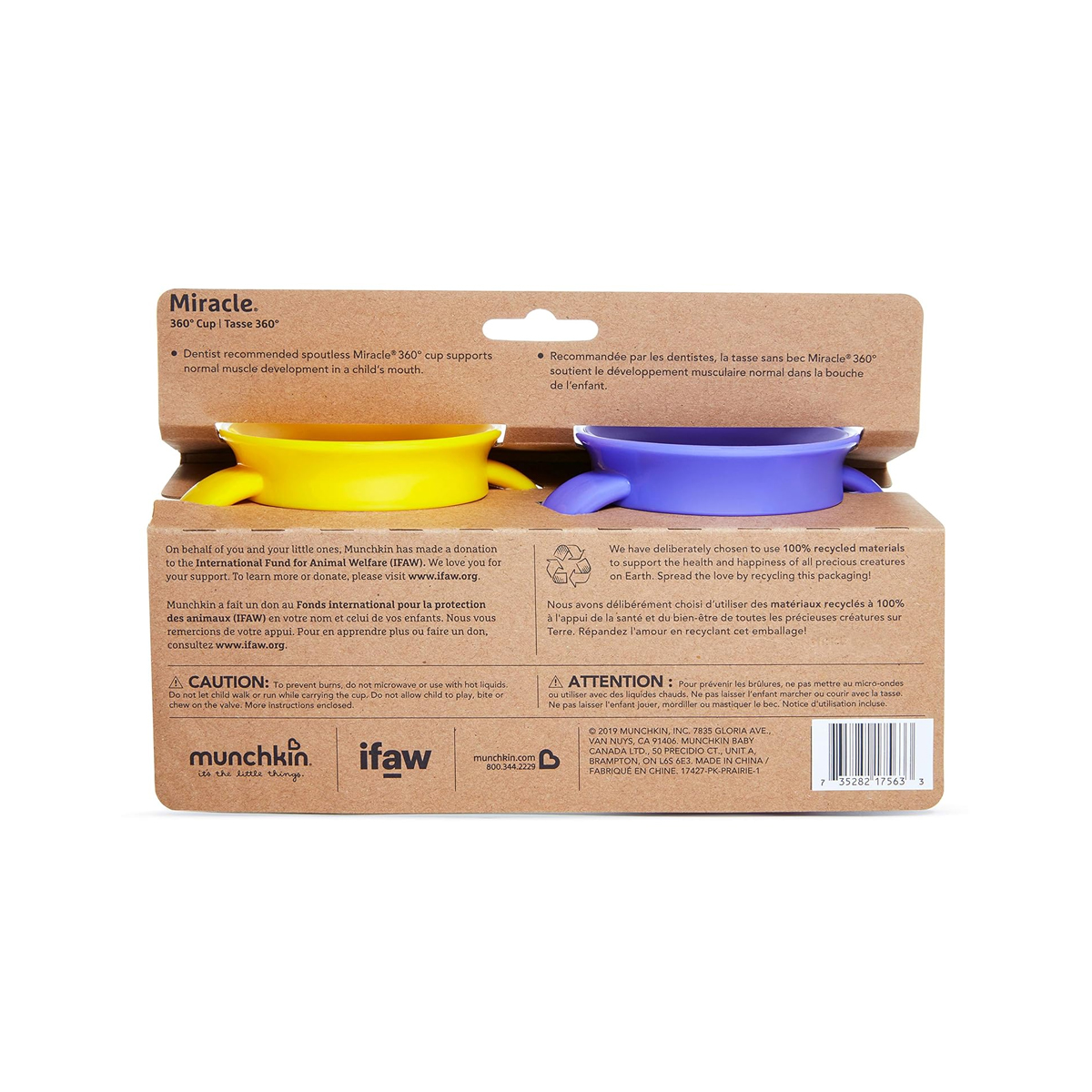Foto 4 pulgar | Vaso Miracle 360 Cup Munchkin 6oz Wild Lila Amarillo