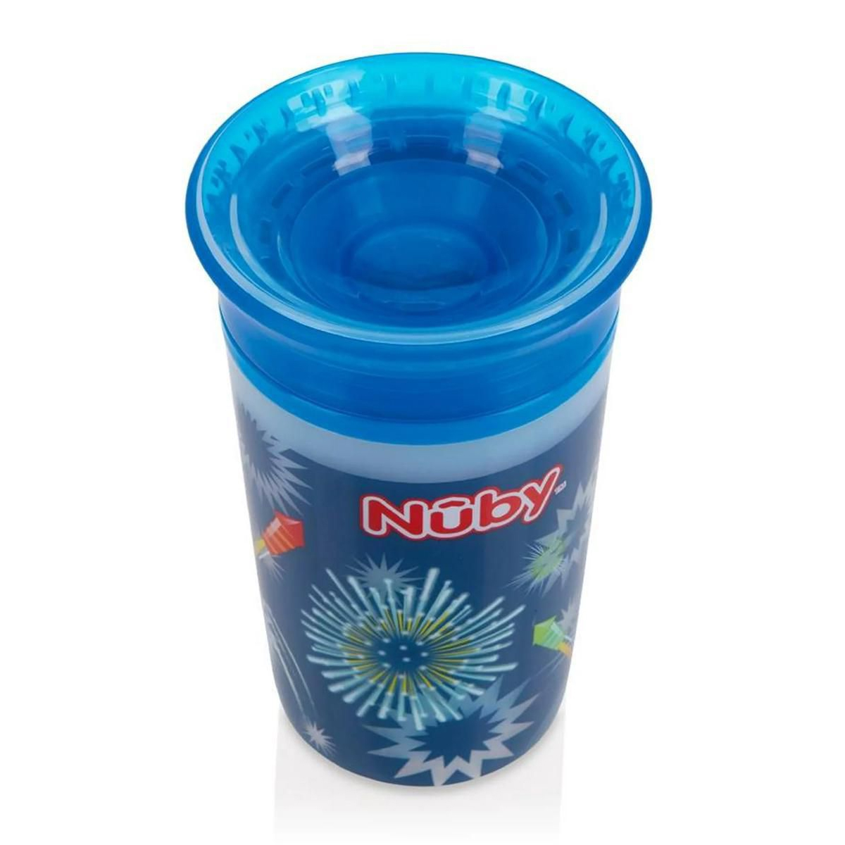 Foto 2 | Vaso Shine 360° Térmico Nuby 10oz Fuegos