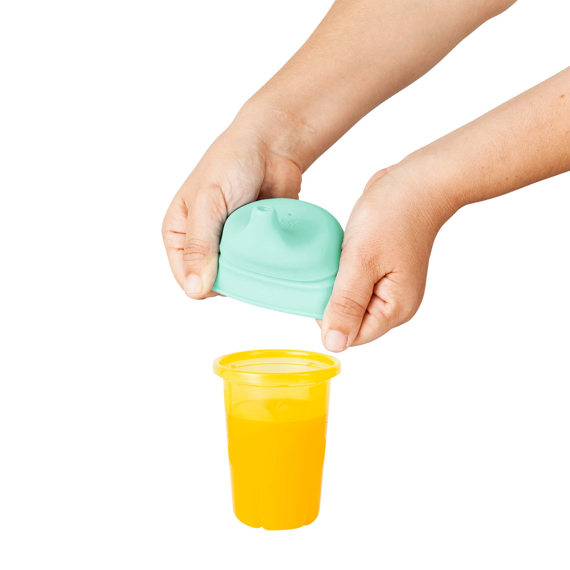 Foto 4 pulgar | Tapas De Silicona Para Vasos Para Niños, Color Verde, 3 Unidades - Venta Internacional.