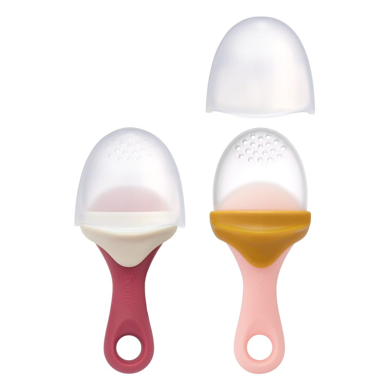 Foto 2 pulgar | Comedero de Fruta Silicona para Bebés Boon Pulp 2 Unidades - Venta Internacional