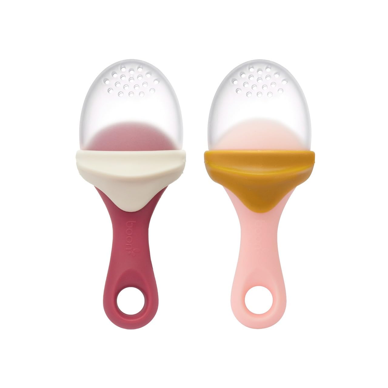 Foto 3 pulgar | Comedero de Fruta Silicona para Bebés Boon Pulp 2 Unidades - Venta Internacional