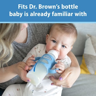 Foto 3 | Botella Sippy Spout Dr. Brown's Milestones De 250 Ml Con Asas - Venta Internacional.