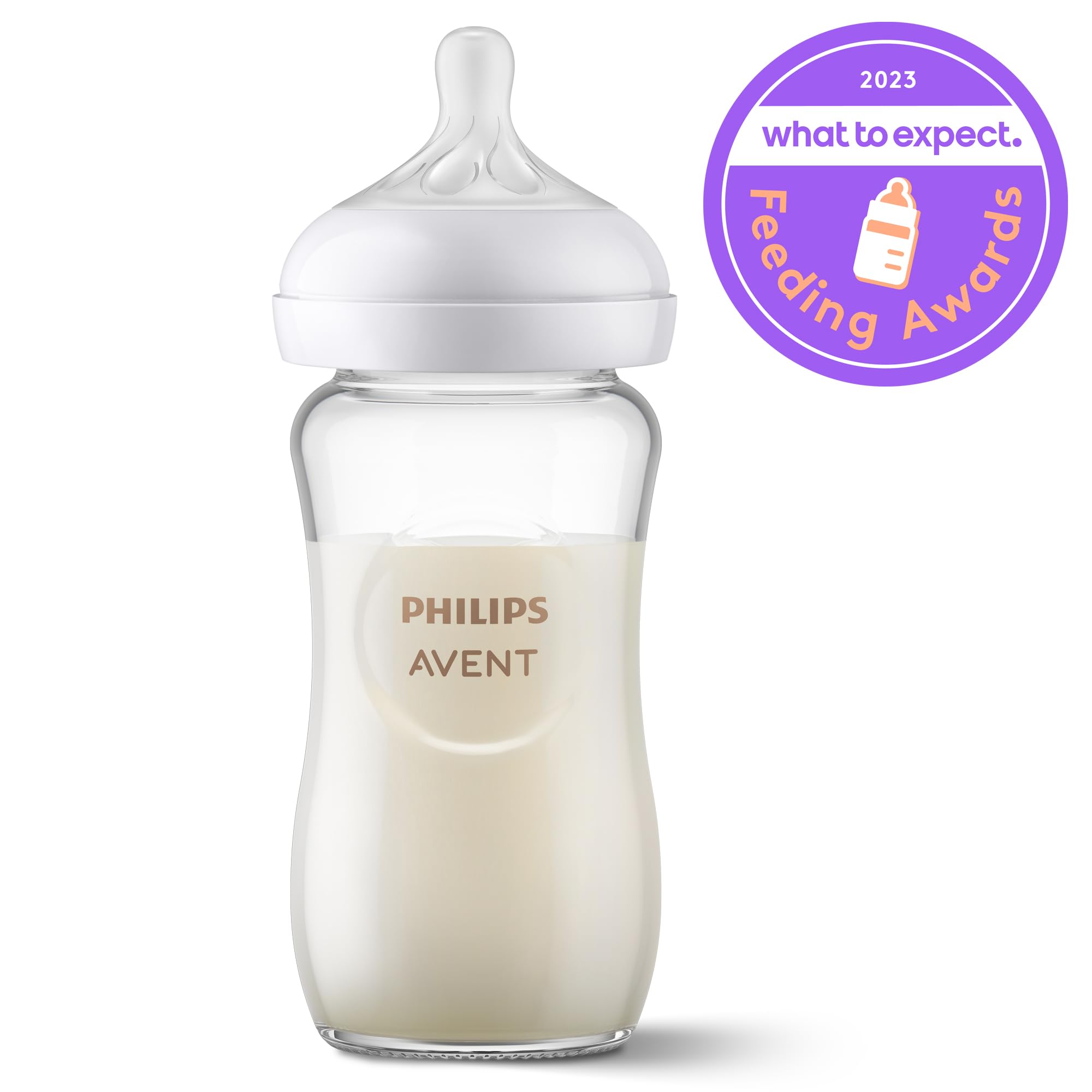 Foto 8 pulgar | Biberón Philips Avent Glass Natural, 240 Ml, Paquete De 2 - Venta Internacional.