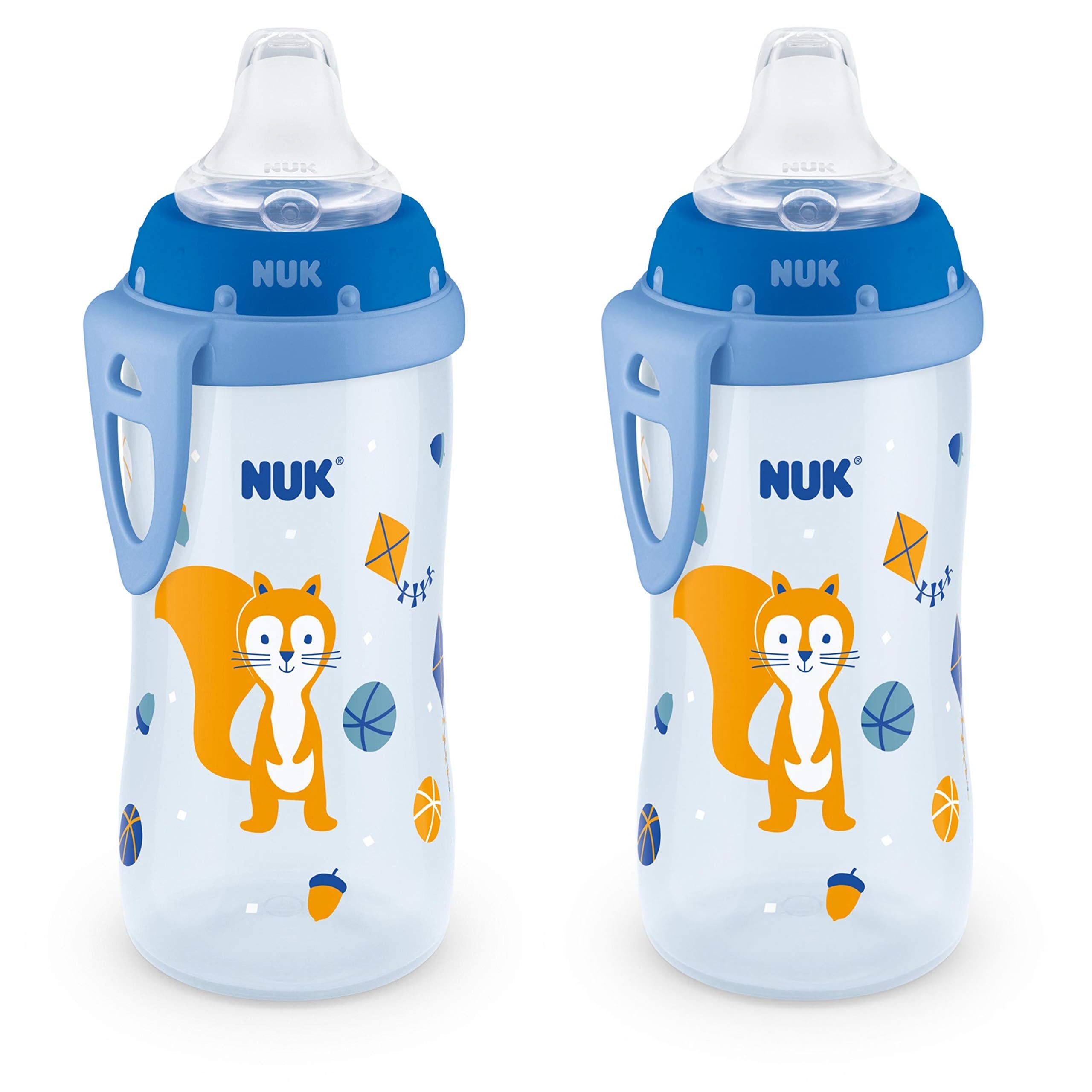 Sippy Cup Nuk Active De Silicona Para Niños Pequeños, 300 Ml, 8 M+, Sin Bpa - Venta Internacional.