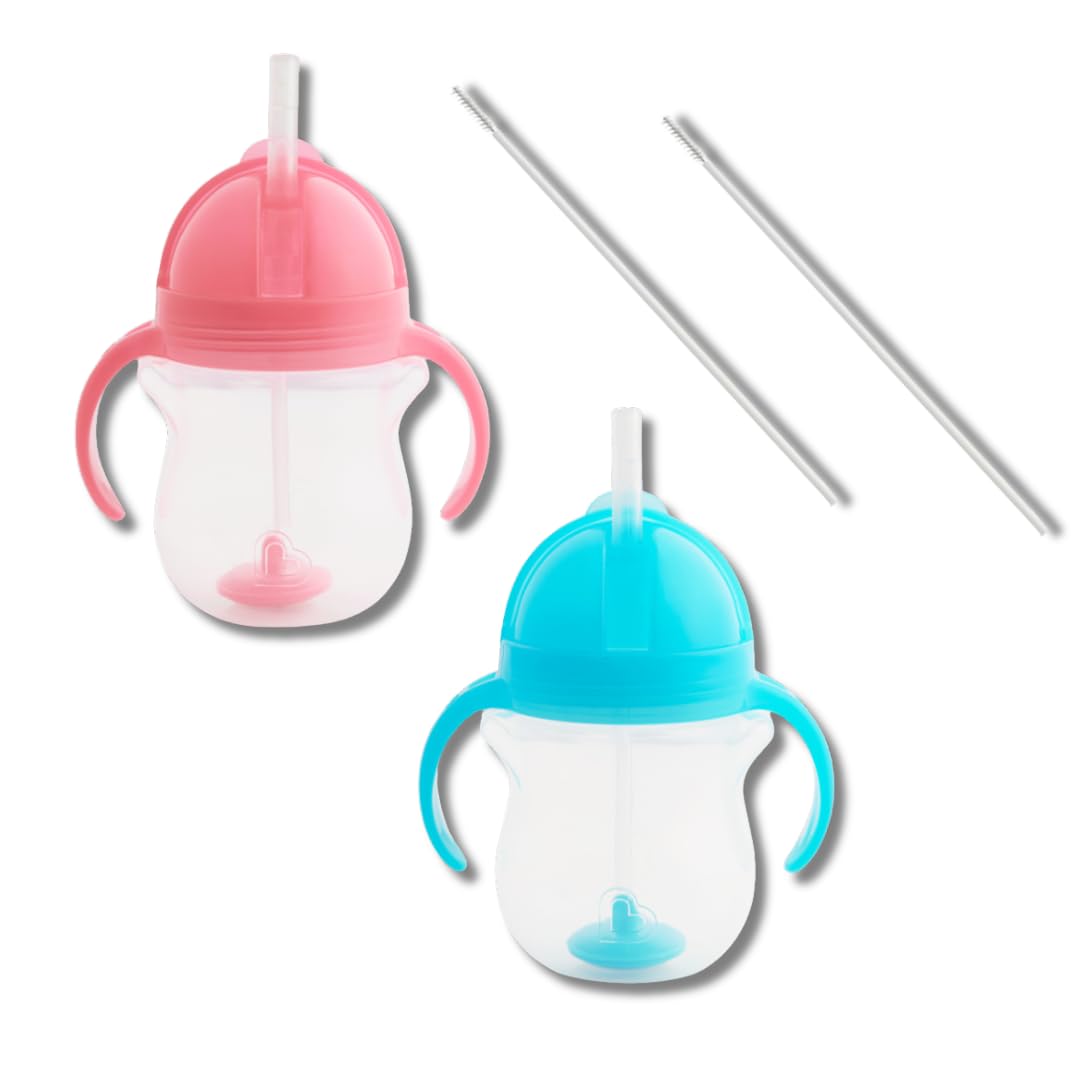 Pajita Pesada Munchkin De Sippy Cups, 200 Ml, Para Niños Pequeños A Partir De 6 M - Venta Internacional.