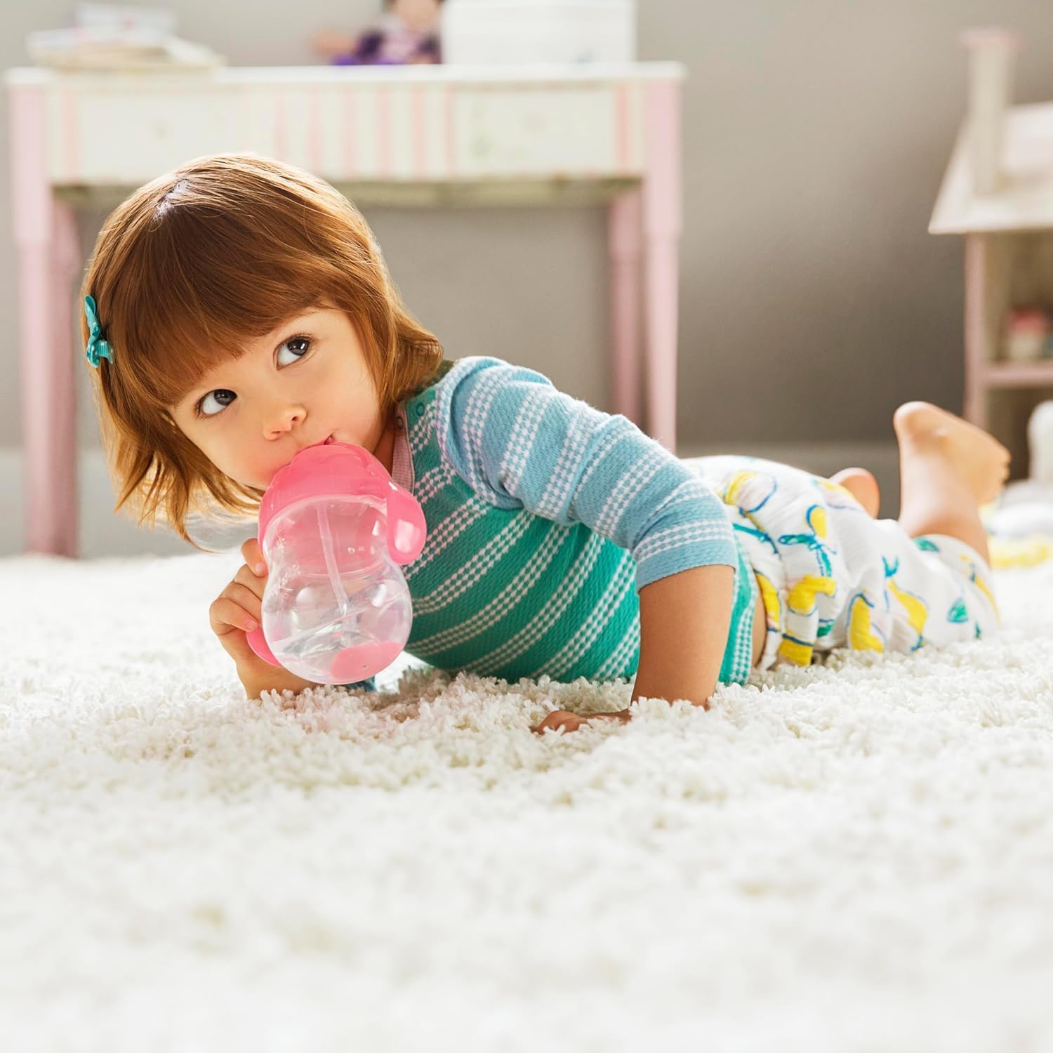 Foto 2 | Pajita Pesada Munchkin De Sippy Cups, 200 Ml, Para Niños Pequeños De Más De 6 M, Color Morado - Venta Internacional.