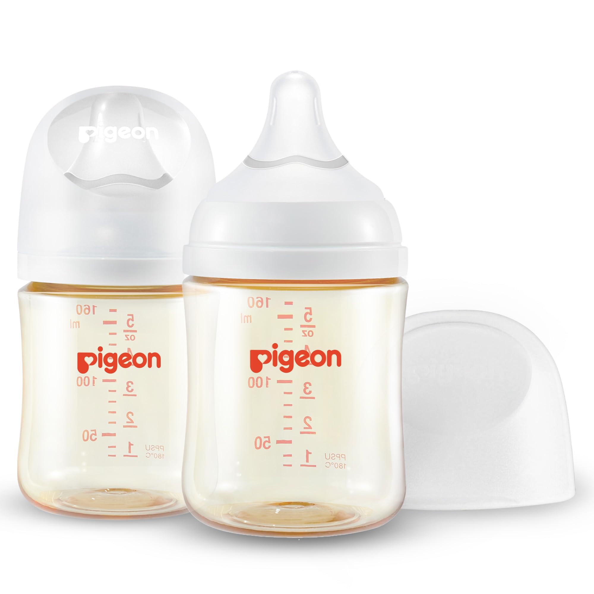 Foto 1 | Biberón Pigeon Ppsu Para Lactancia, Cuello Ancho, 160 Ml, Anticólico - Venta Internacional.