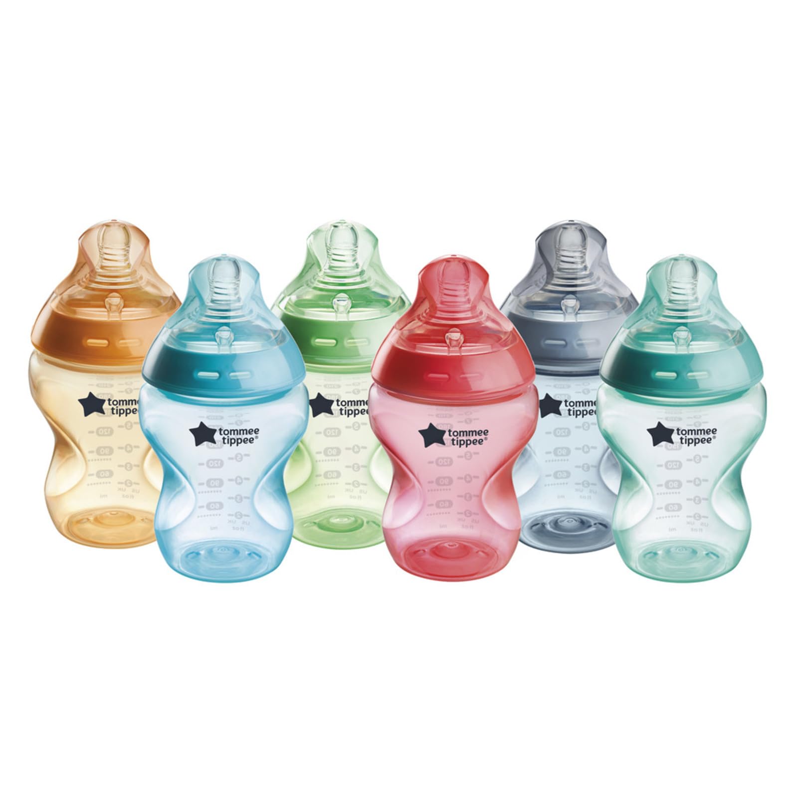 Foto 2 pulgar | Biberones Tommee Tippee Closer To Nature, 250 Ml, Paquete De 6 - Venta Internacional.