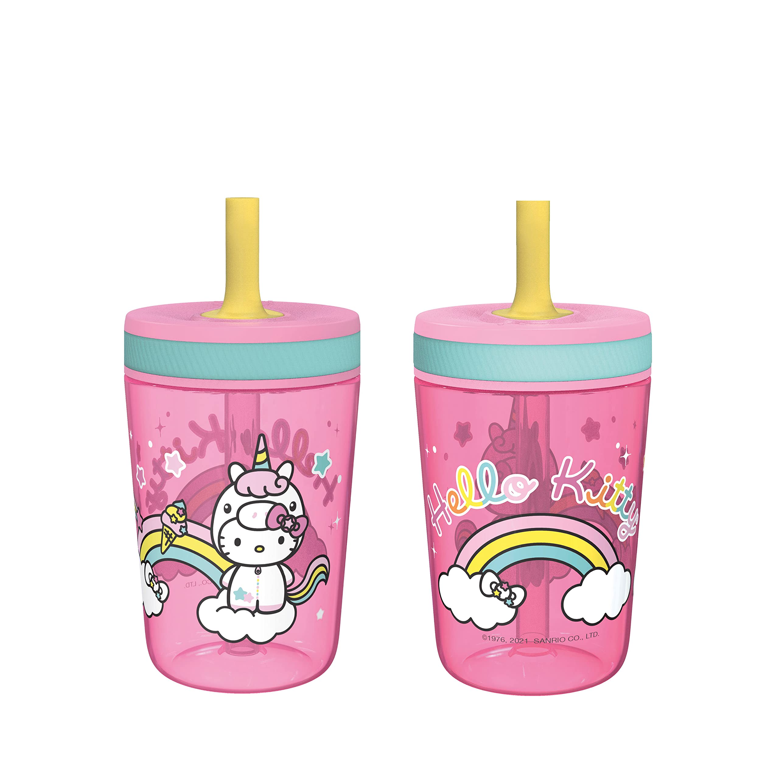 Foto 2 pulgar | Set De Vasos Zak Designs Hello Kitty Kelso De 450 Ml, Paquete De 2 Para Niños - Venta Internacional.